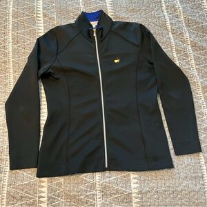 Fairway & Greene Masters Full Zip Jacket Black Golf Performance Layer L